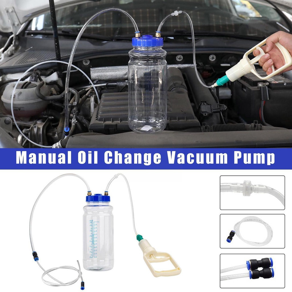 2L Manual Oil Change Vacuum Pump Car Oil Pump Oil Change Engine Hand