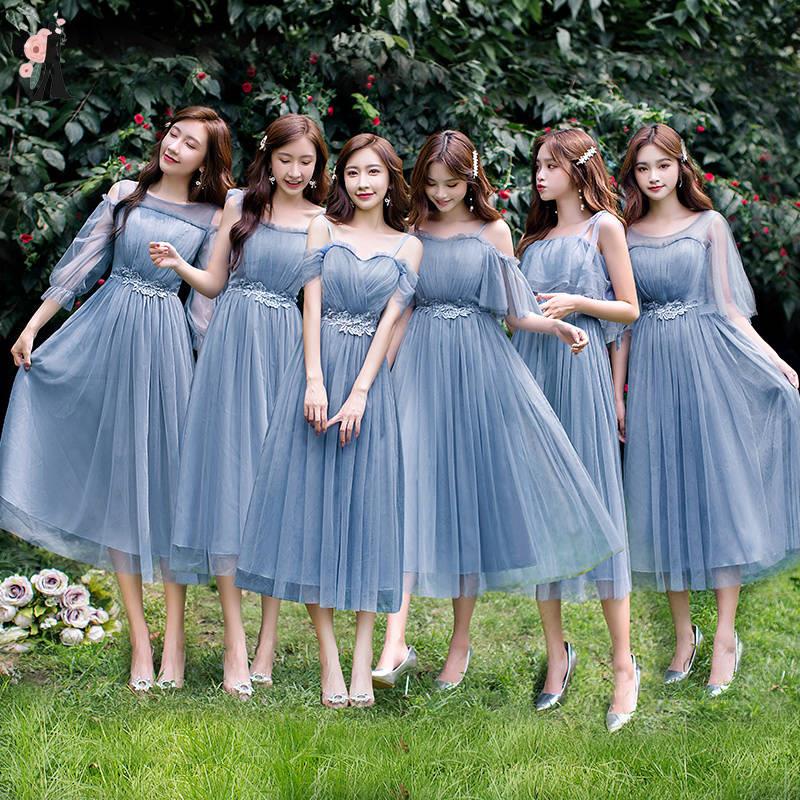 Dusty blue outfit hotsell