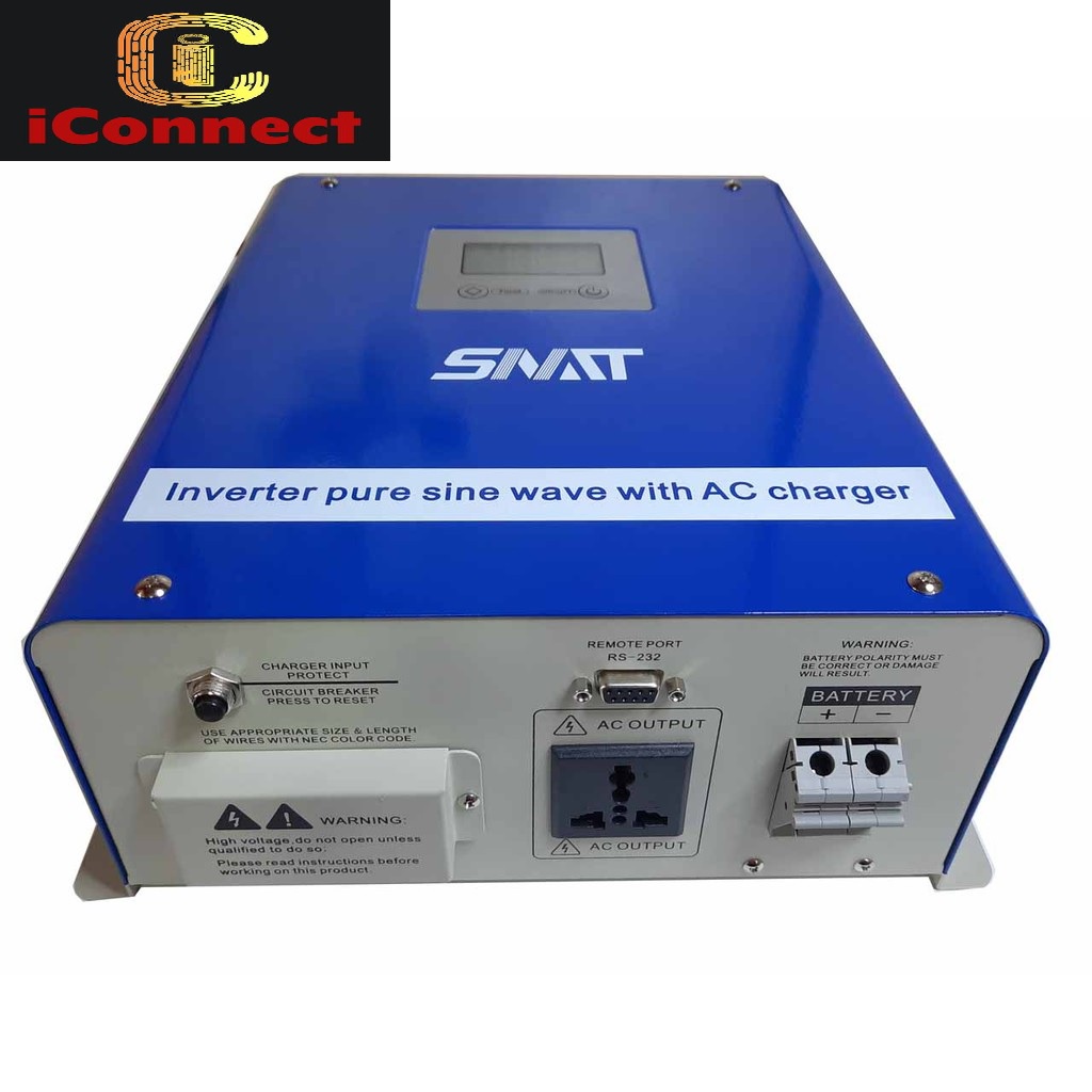 1KW SNAT / SNADI Toroidal Offgrid Pure Sine Wave Inverter 12V / 24V ...