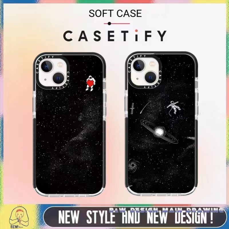 Simple Creative Space Astronaut CASETiFY Phone Case Compatible for