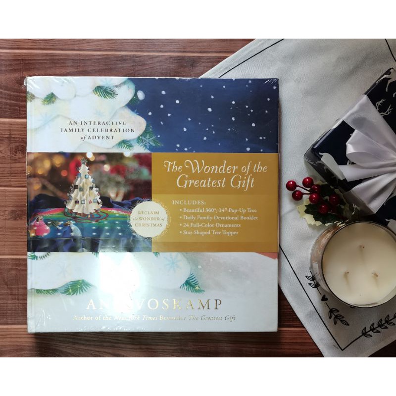 The Wonder of The Greatest Gift by Ann Voskamp (Christmas Book ...