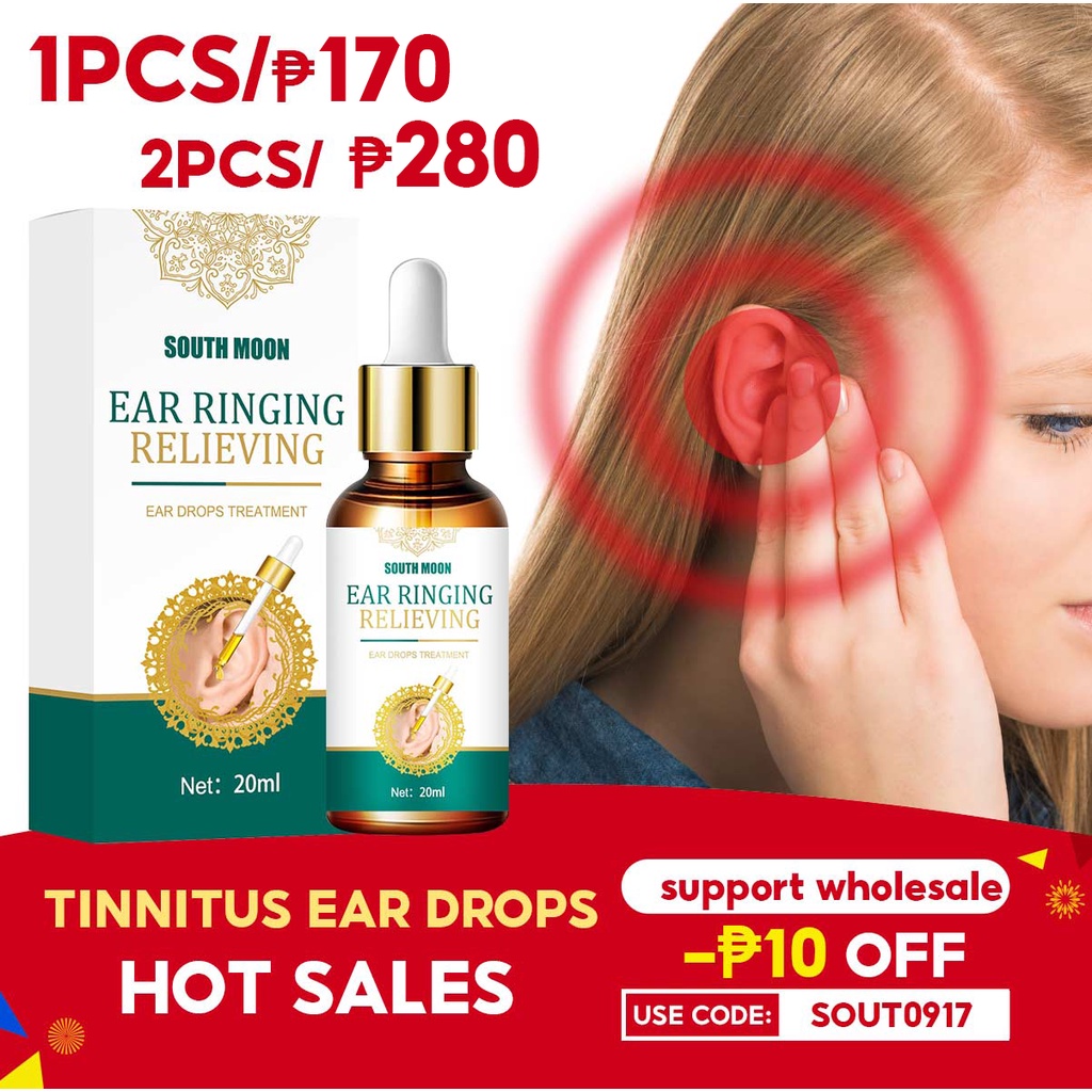 [south Moon] 40ml Natural Tinnitus Ear Drops Tinnitus And Deafness