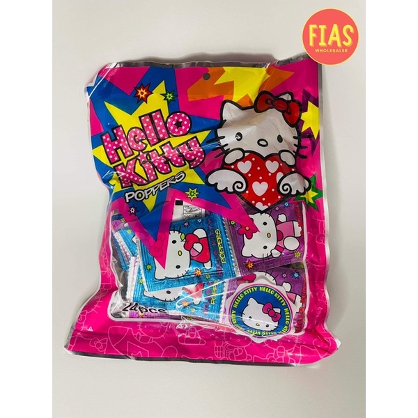 24 Pieces Hello Kitty Poppers Candy / Lootbag Treats /