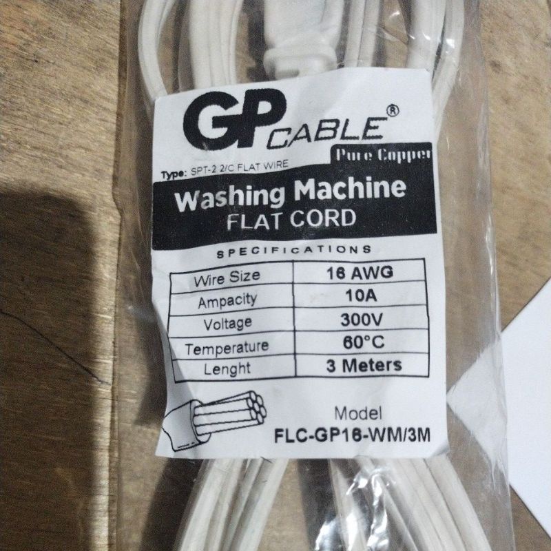 Flat Cord GP Cable #16 | Shopee Philippines
