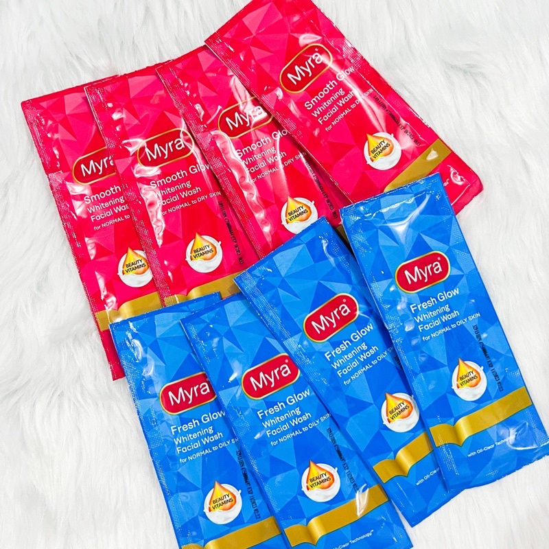 Myra E Sachet Moisturizer Facial Wash Cream Shopee Philippines