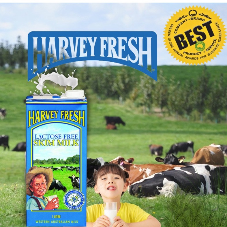 Harvey Fresh Skim Milk 1L