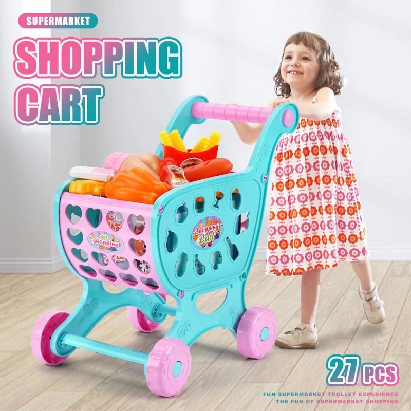 Toy Shopping Cart - Milk Tank | Pretend Play Shopping – Playroom Collective