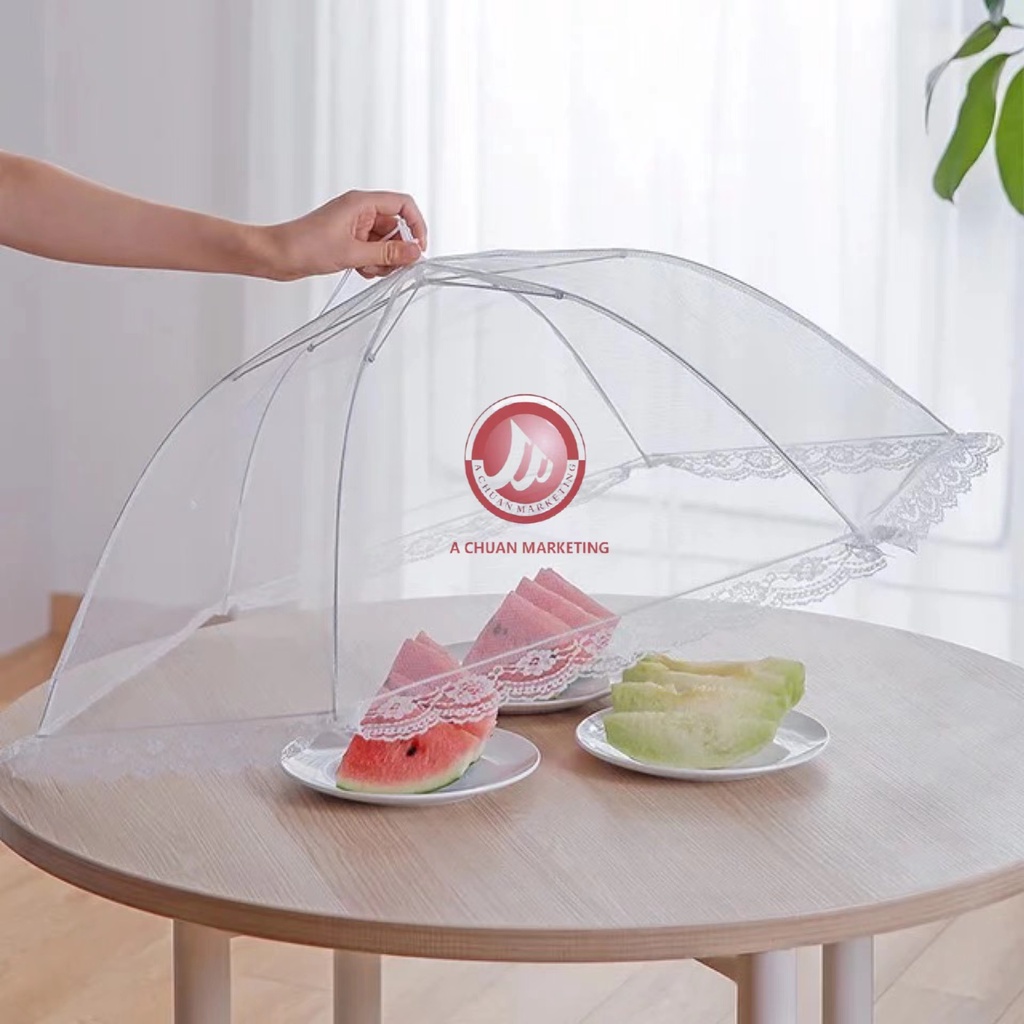 Kitchen Collpapsible Food Cover /Folding Table Cover Reusable Dish