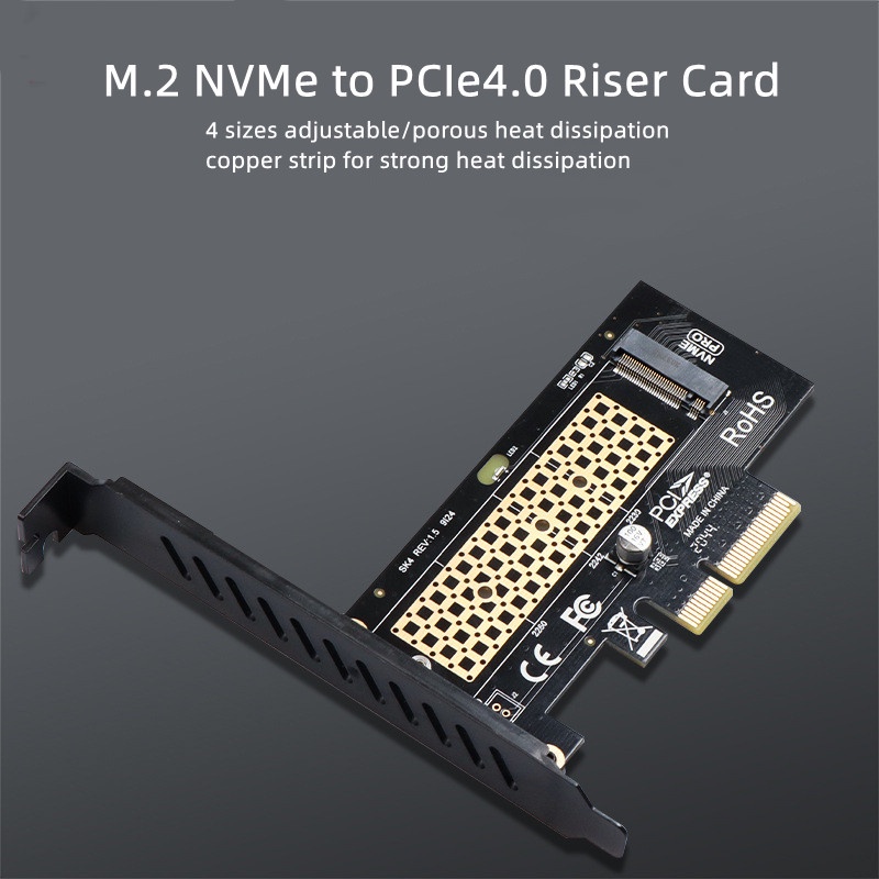 Nvme Pro Adapter M.2 Nvme Pro Ssd To Pcie 4.0 Adapter Card Pcie Video 