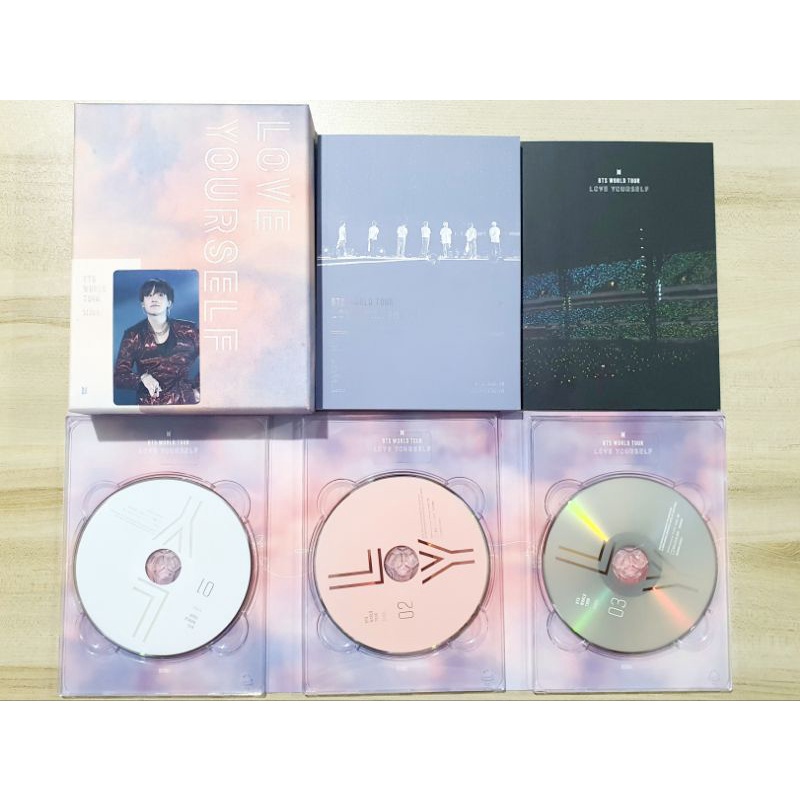 BTS Love Yourself LYS Seoul DVD Full Set with Suga Yoongi PC