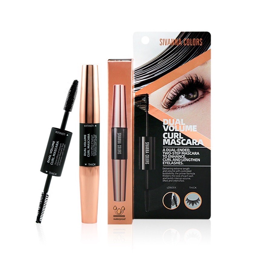 SIVANNA COLORS DUAL VOLUME CURL MASCARA HF9020 Shopee Philippines