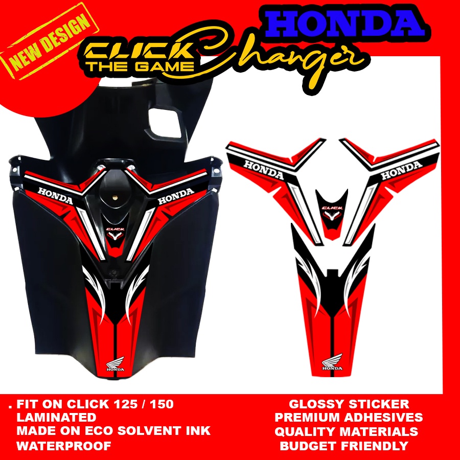 HONDA CLICK 125/150 INNER FAIRING STICKER / HONDA CLICK INNER FAIRING