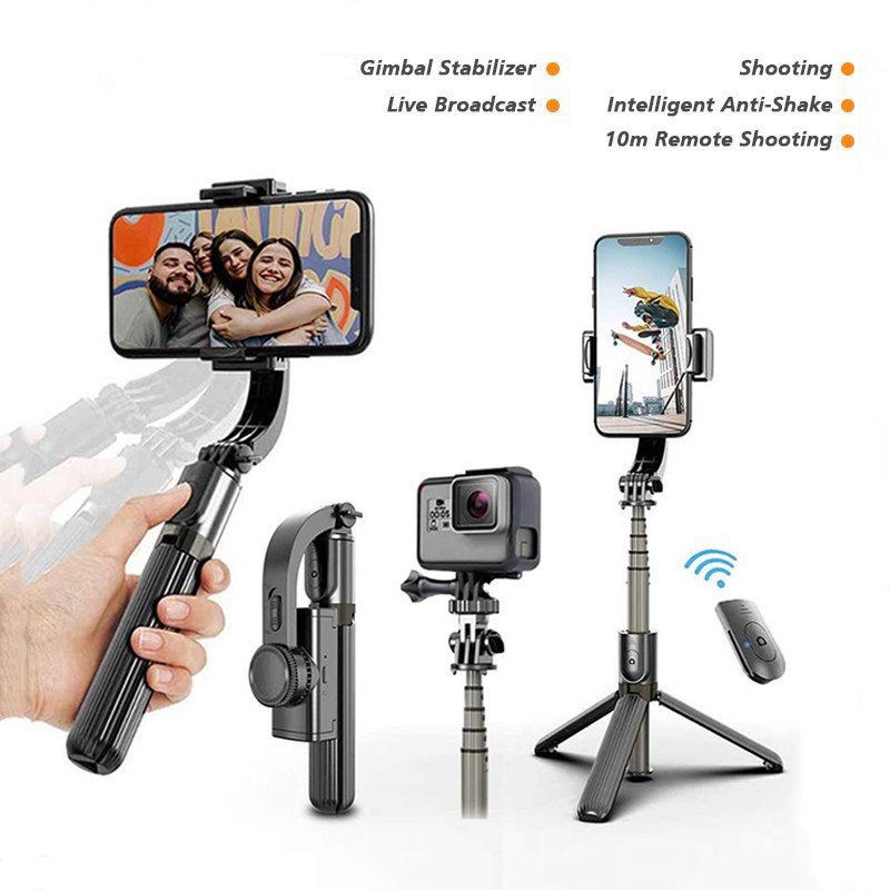 L08 Gimbal Stabilizer for phone stabilizer anti-shake selfie stick ...