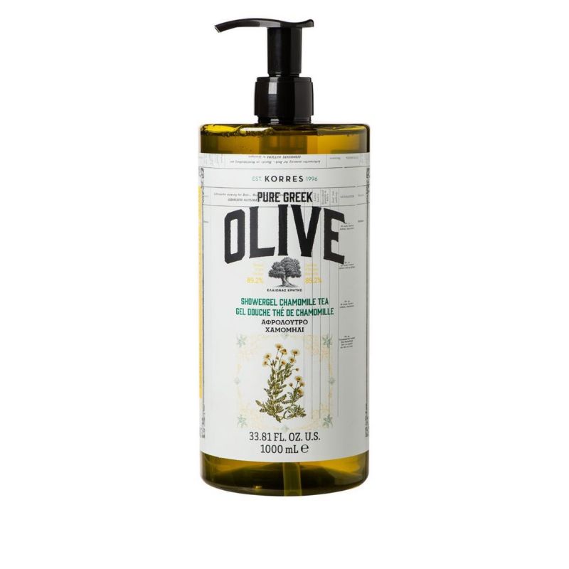 Korres Olive Chamomile Shower Gel from Greece 1 Liter Mega Size