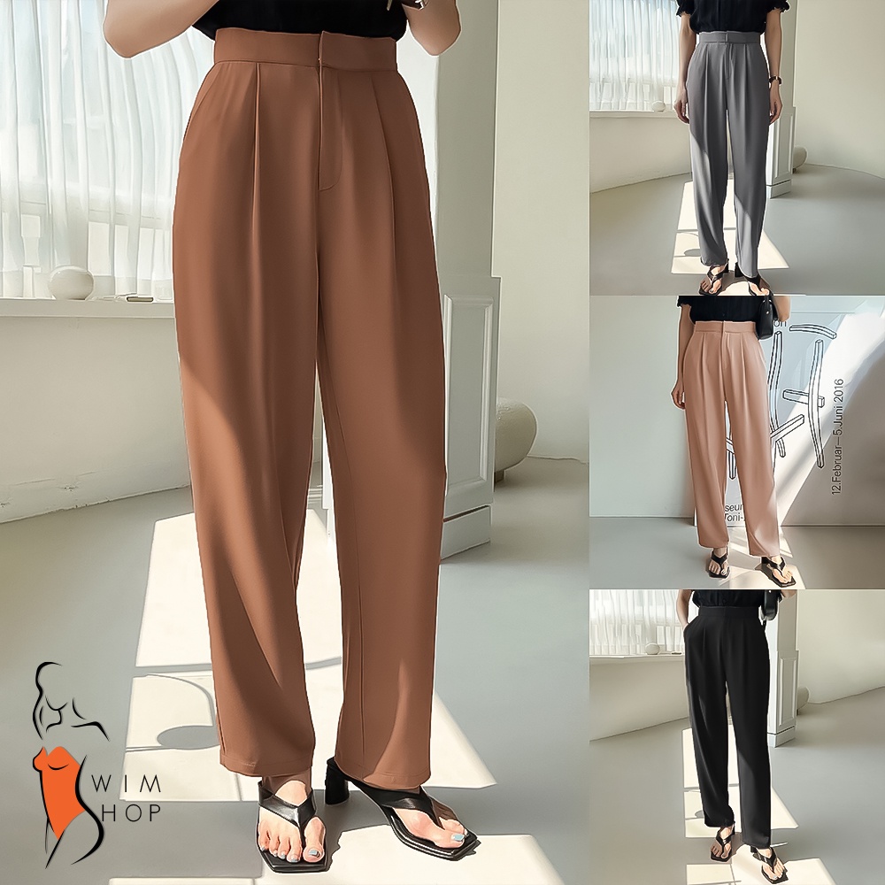 SS GIANA High Waist Loose Suit Trouser Office Pants For Women wp016
