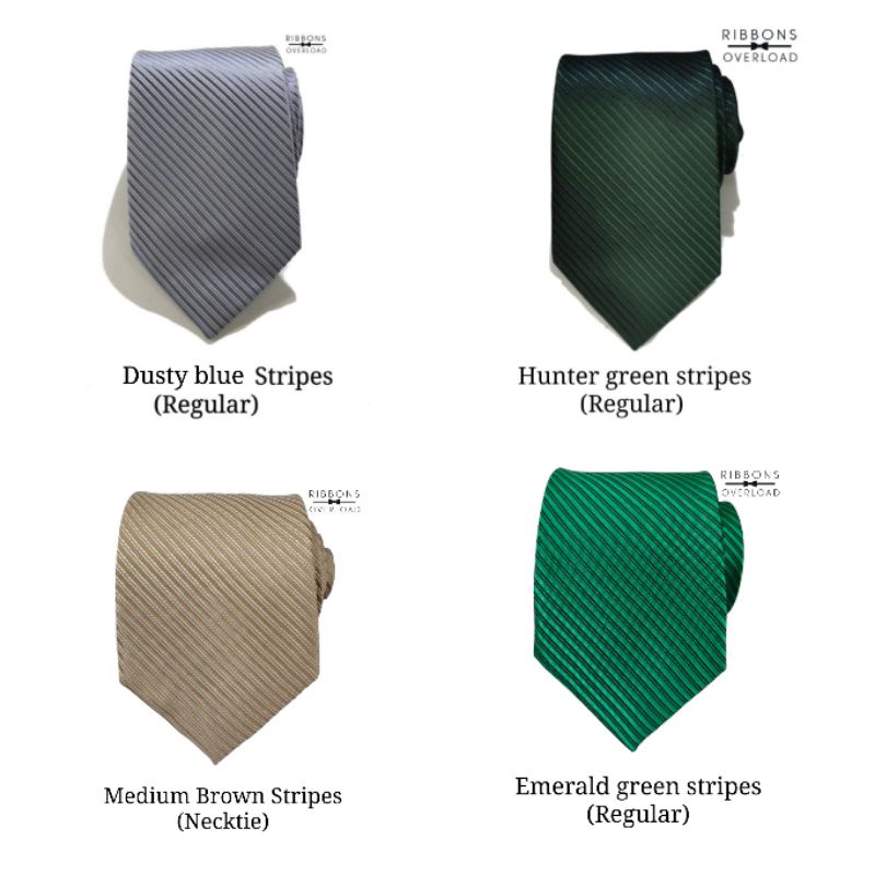 Regular Striped Necktie | Shopee Philippines