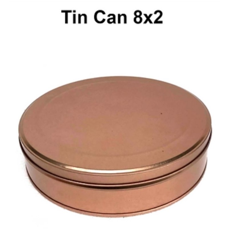 Xsential Dream Cake Tin Can 6x2 Rose Gold Quart Size Shopee Philippines