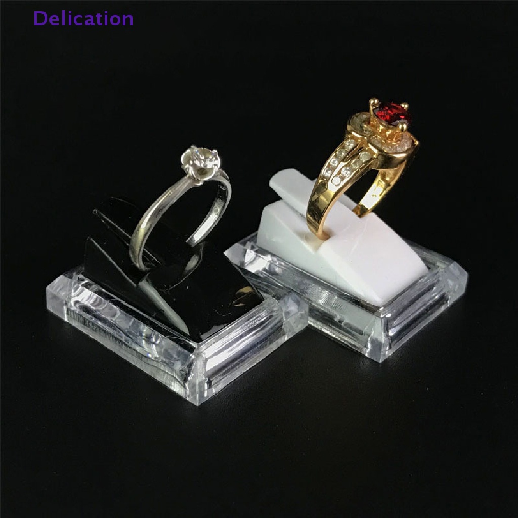 Delication Acrylic Transparent Ring Show Display Showcase Jewelry ...