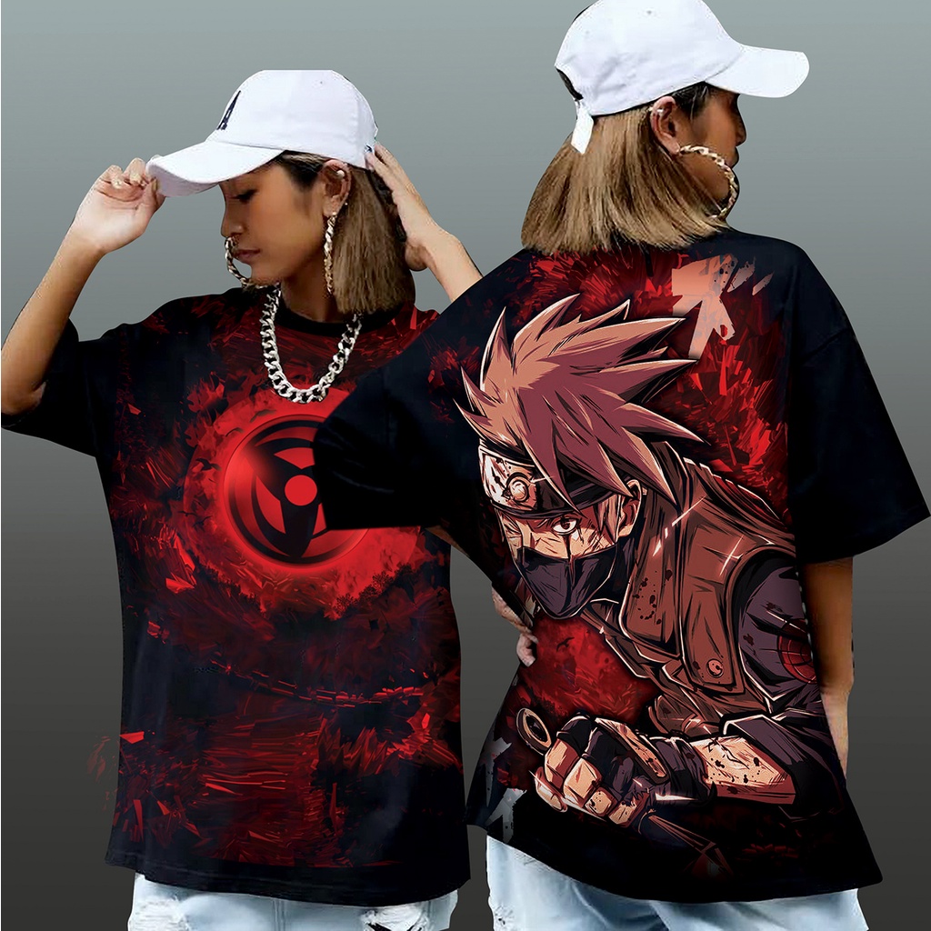 Anime Designs T Shirt Oversized Sublimation Print Random collection Tops  men and women | Shopee Philippines