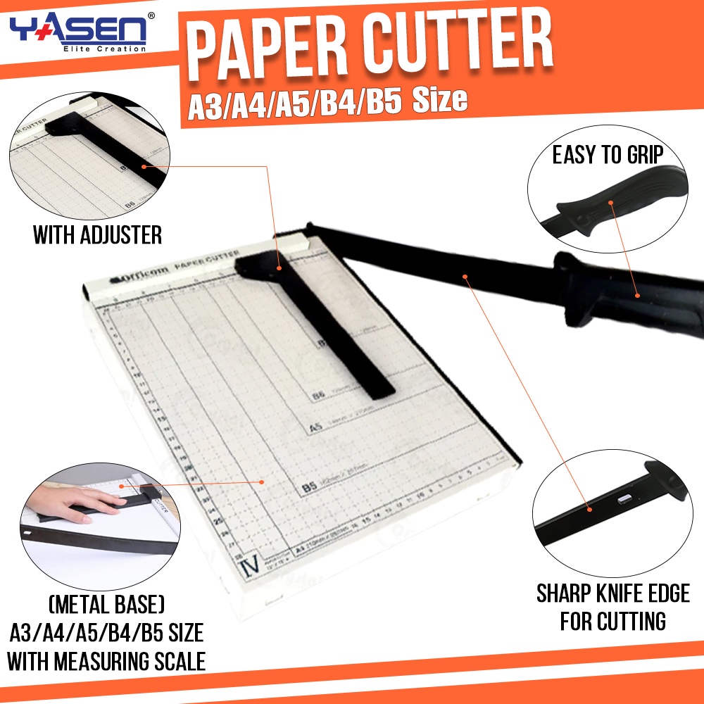 Sliding Paper Cutter for Sale - Officom Sliding Cutter A3