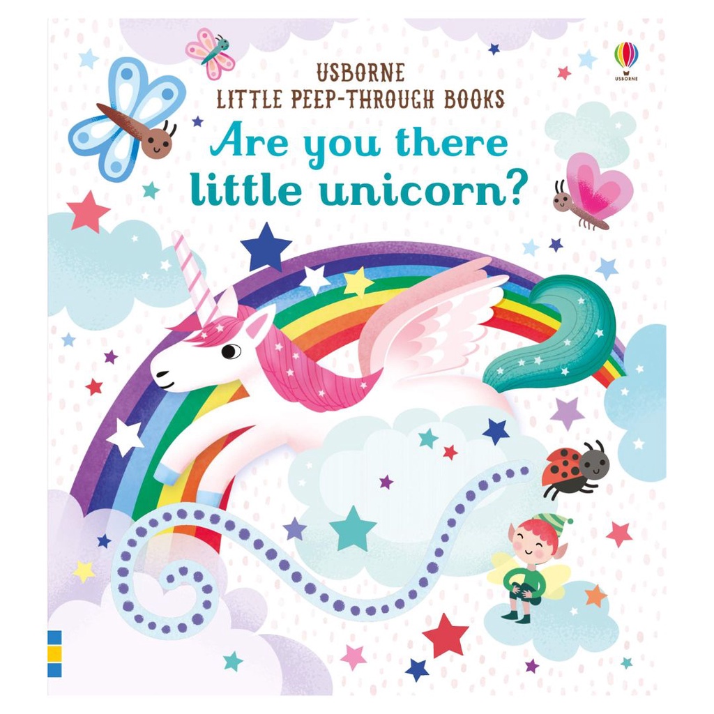 Usborne Are You There Little Unicorn (brand new LITTLE PEEP-THROUGH ...