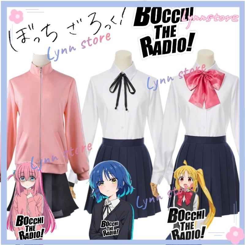 Animation Cosplay Gotou Hitori Yamada Ryo Ijichi Nijika JK Uniform ...