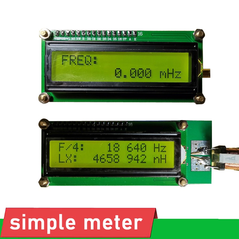 simple Standing wave meter VSWR (1-900mhz) / frequency table (1mhz