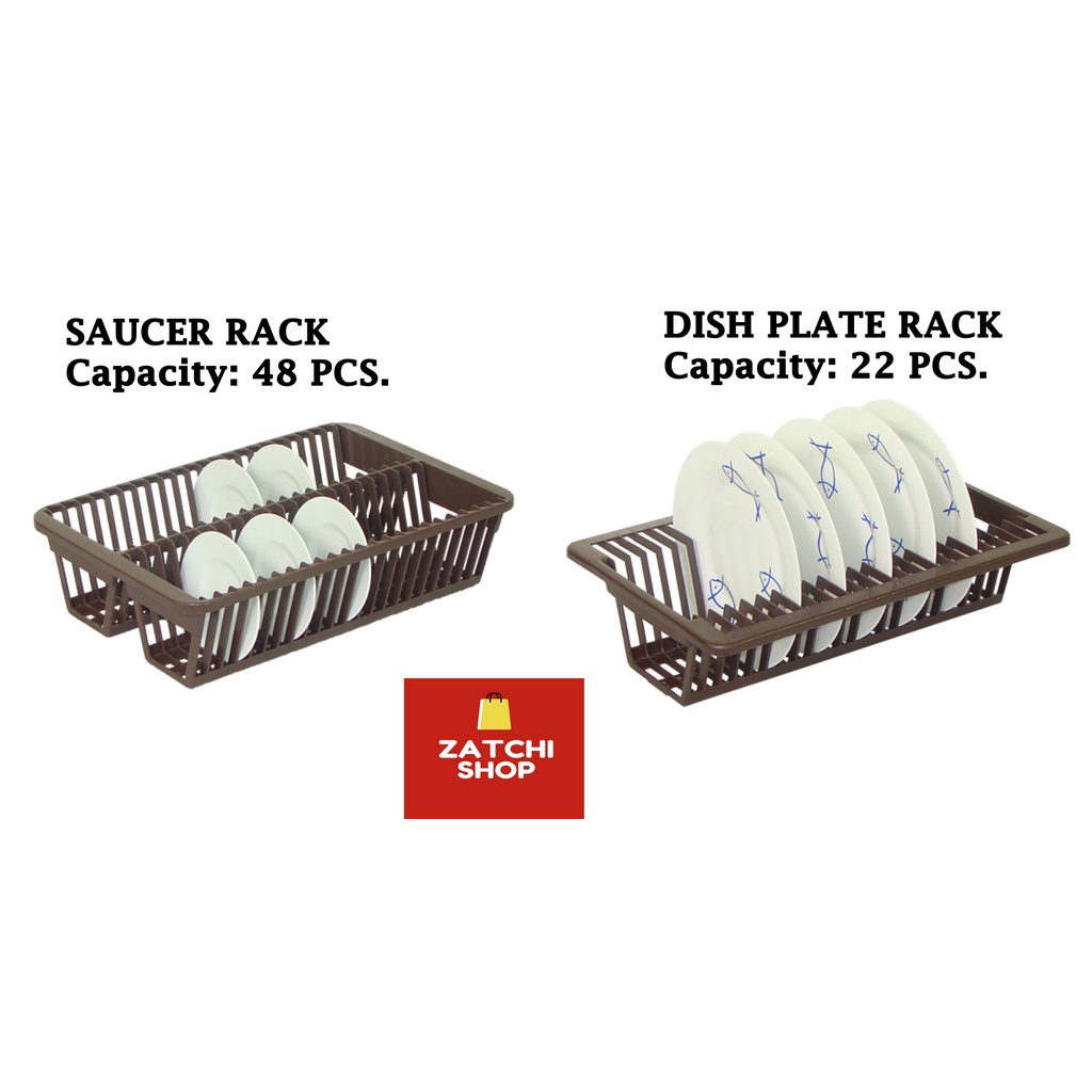 HEAVY DUTY PLASTIC DISHRACK INNER PLATE OR DOUBLE SAUCER PLATE RACK