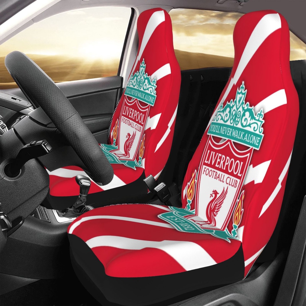 Liverpool Car Seat Covers Universal Auto Front Seats Protector Fits for ...