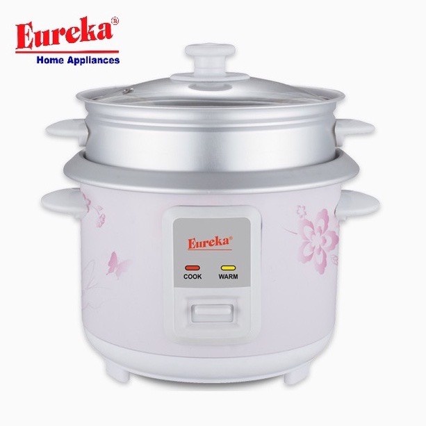 EUREKA RICE COOKER 1.8 L WITH STEAMER ERC-1.8LJ | Shopee Philippines