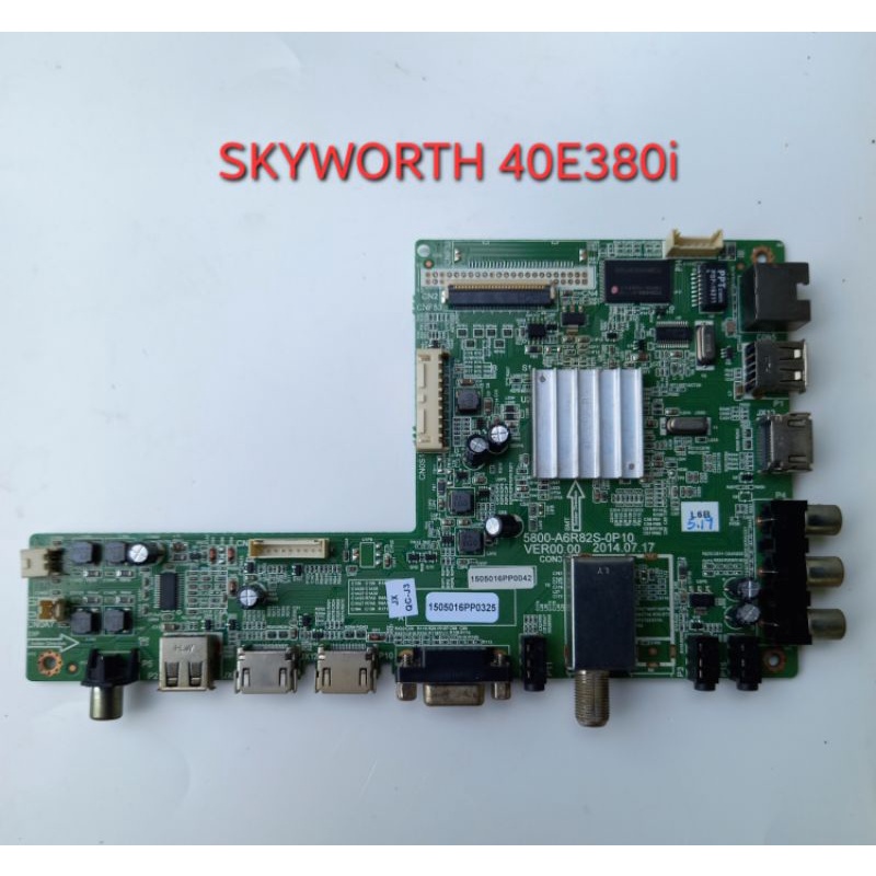SKYWORTH 40E380i MAIN BOARD(MB) | Shopee Philippines