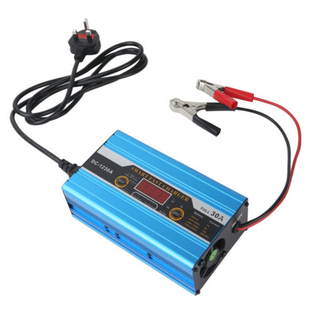 Battery charger Caravan Campervan Battery Automobile Electric Vehicle Lead acid Battery LCD Boat