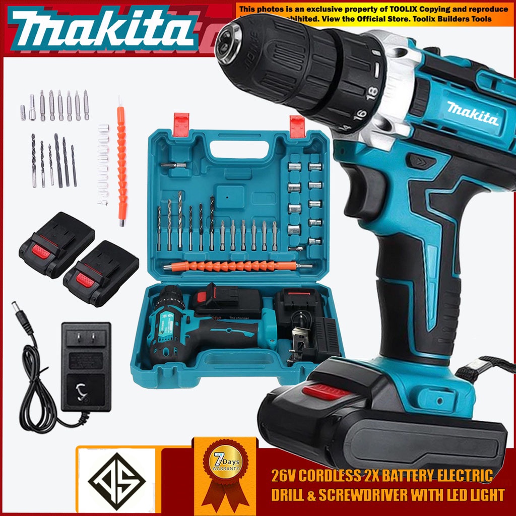 Makita cordless on sale screwdriver set