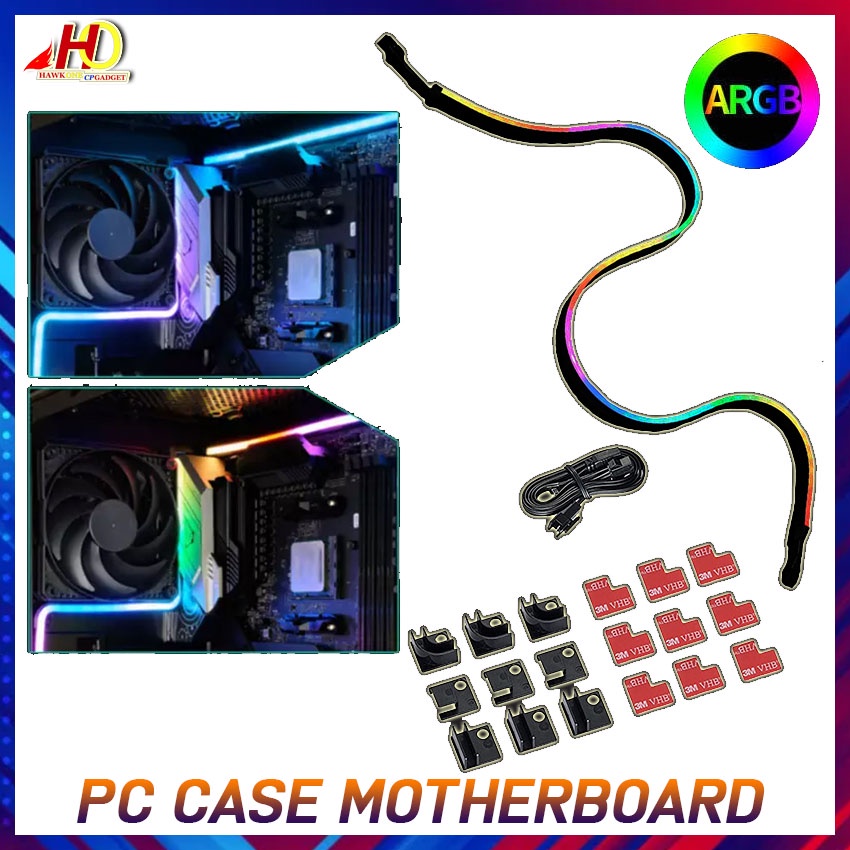 PHANTEKS M5 3 Pin 550mm PC Case Motherboard RGB Light Strip
