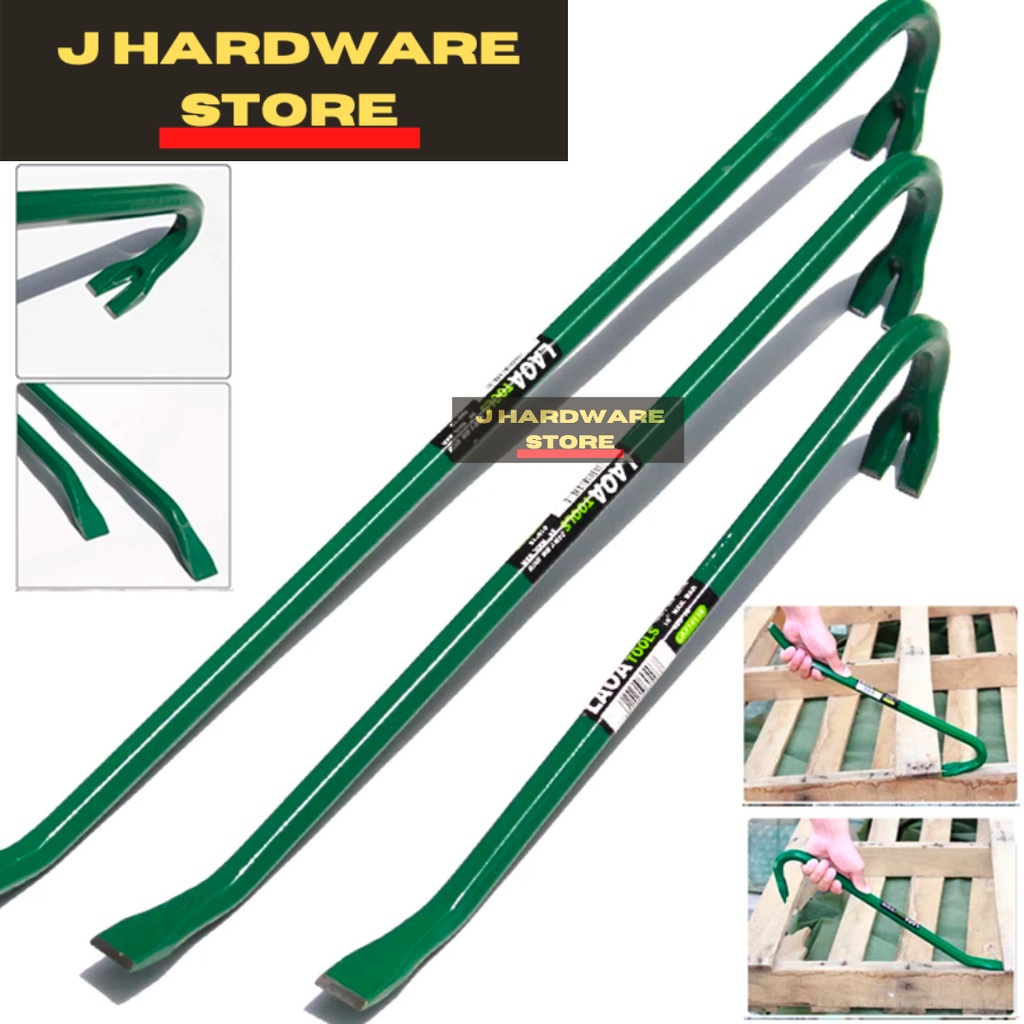 Heavy Crowbar Professional Nail lifter High carbon steel Iron Bars
