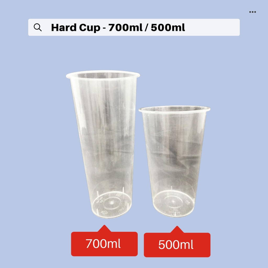 Hard Cup Y Cup 500ml and 700ml (50's) Shopee Philippines