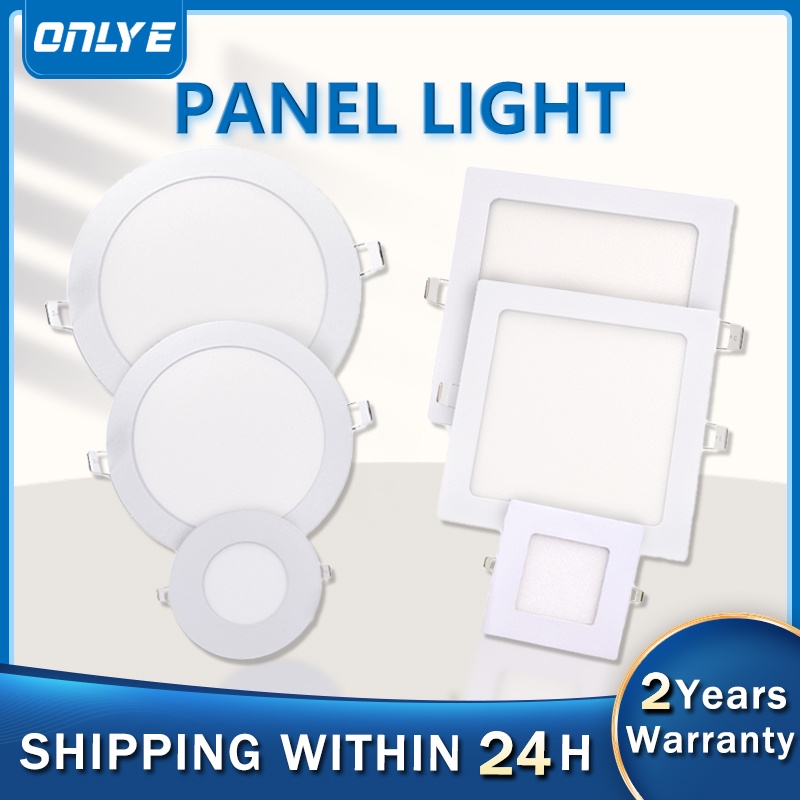 Ultra Thin Recessed Downlight LED Ceiling Light Panel Pin Round Light 3 ...