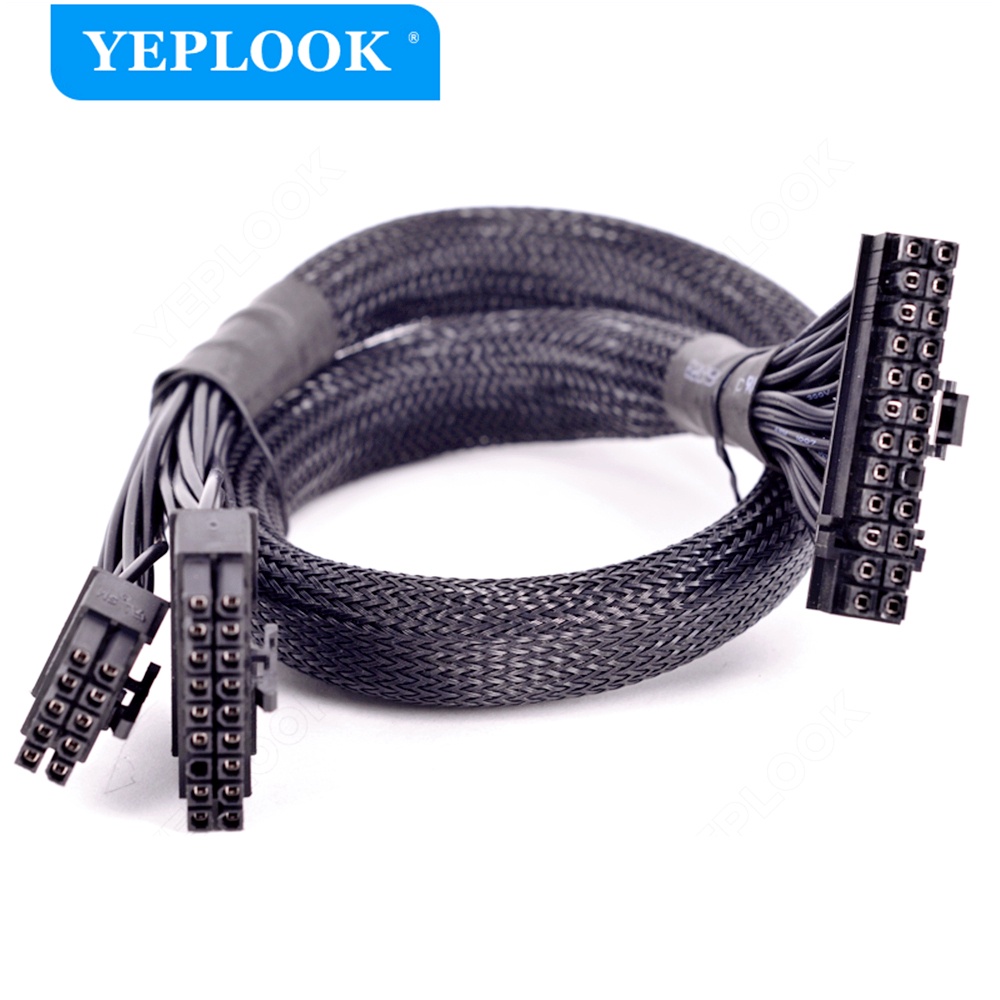 Original Seasonic 6Pin To 4 Port Male SATA Modular Power Cables for