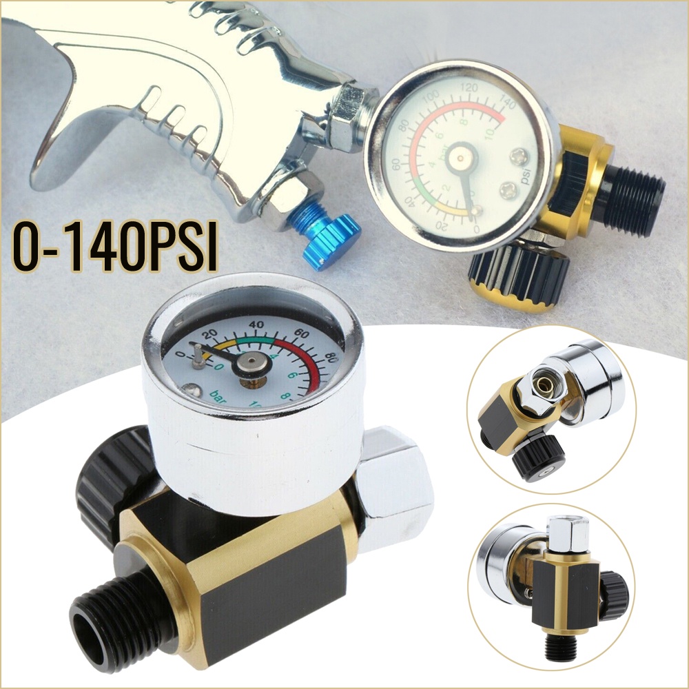 AIR Regulator Reg Gauge Suits Spray Gun SATA For IWATA DEVILBISS STAR 0