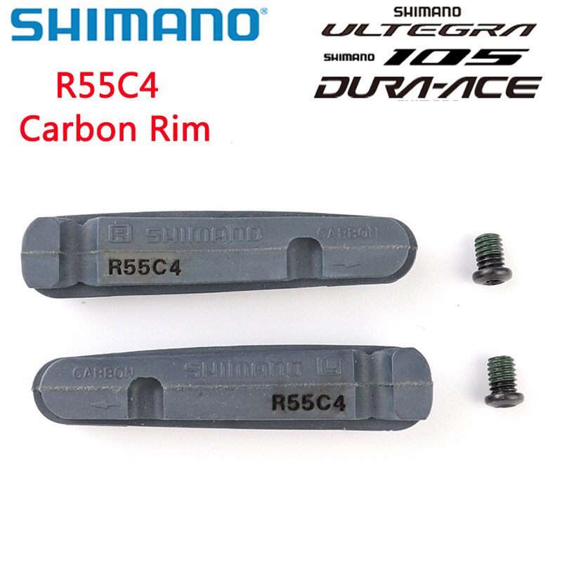 SHIMANO R55C4 Carbon Rim R55C4 Aluminum Rim Road Brake Pad DURA ACE ...