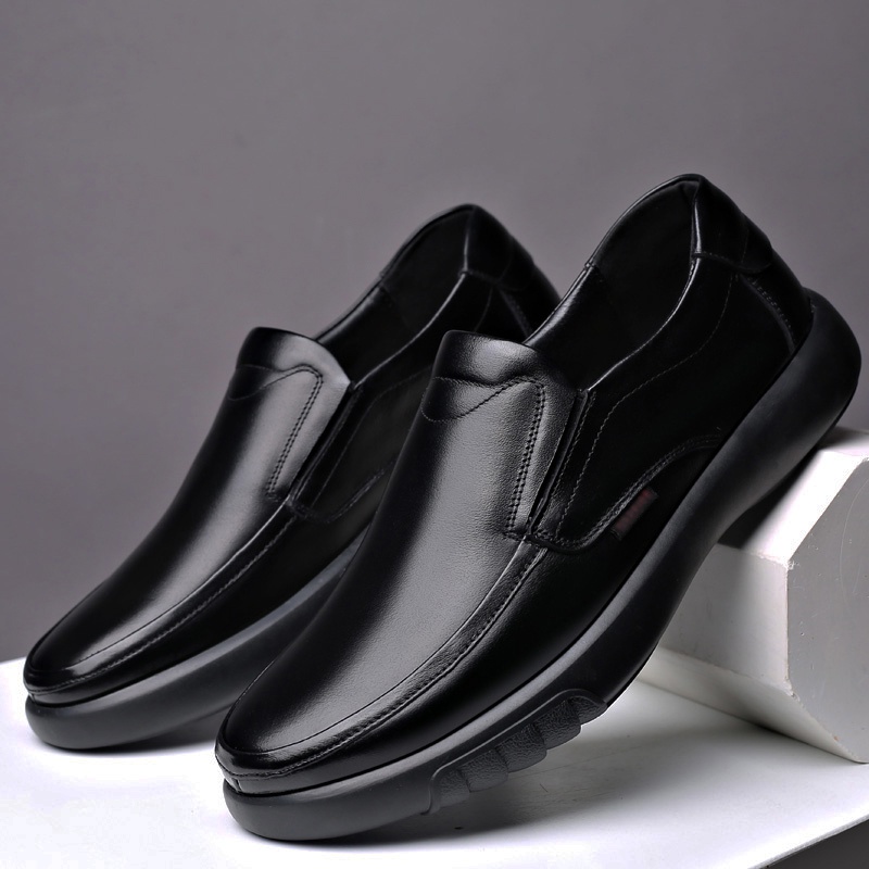Leather Shoes For Men Formal\Business\Casual Shoes Black Leather Office ...