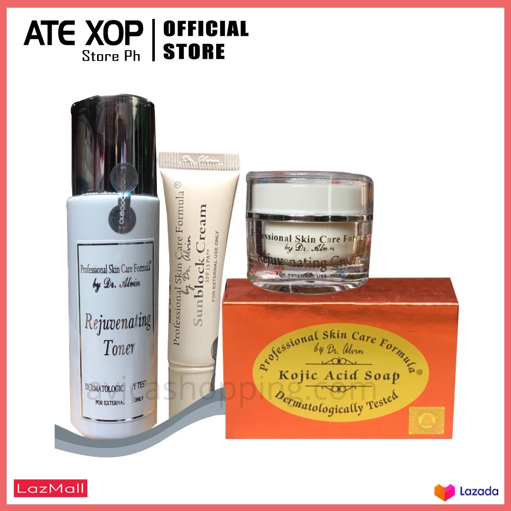 Dr. Alvin AUTHENTIC Rejuvenating set Skin Care Formula Original