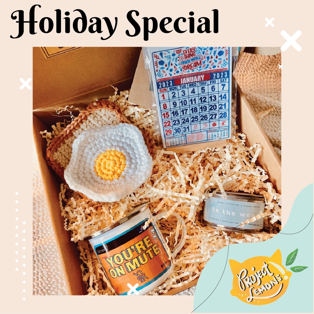 Project Lemons - Holiday Special Gift Box | Mugs Stickers Coaster & Soy ...
