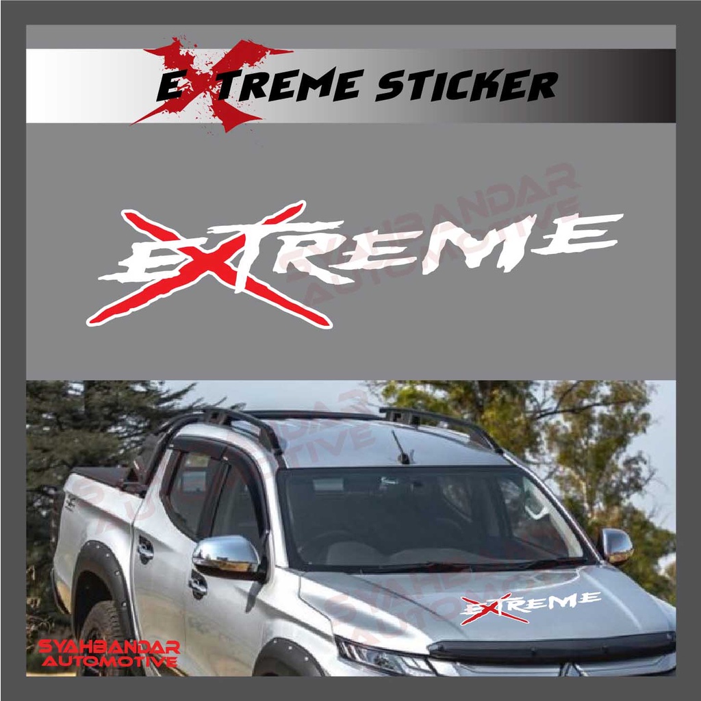 Sticker Extreme Sticker | Shopee Philippines