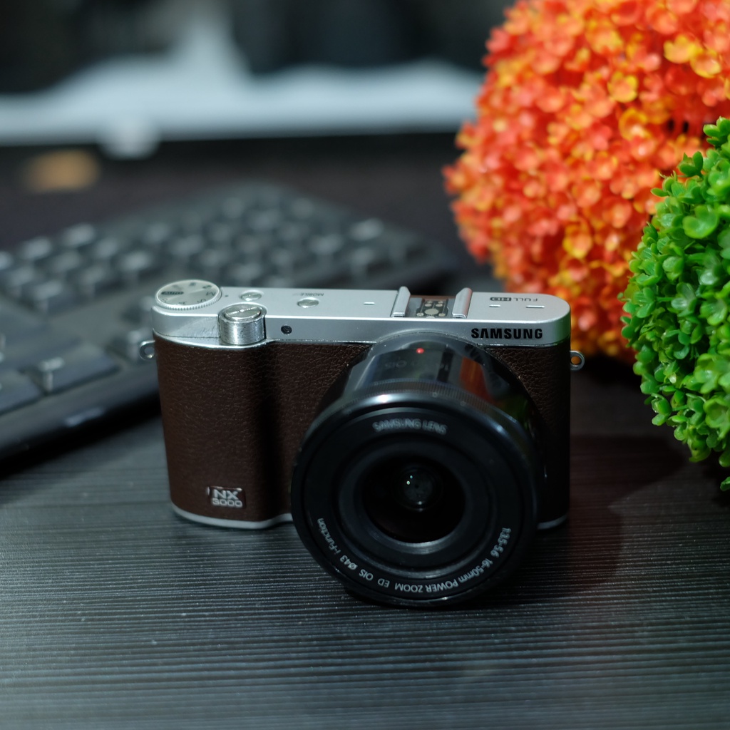 Samsung NX 3000 kit Lens 16-50mm Mirrorless Camera -Vms | Shopee ...