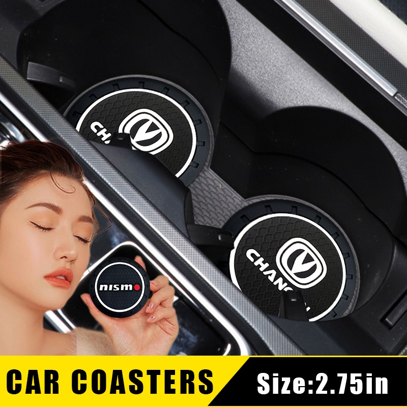 1pcs Car Cup Holder Waterproof Anti skid Pad for Toyota Yaris Hilux