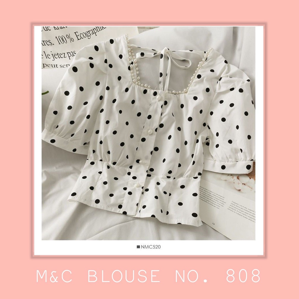 M&C HANDMADE SEWING PATTERN BLOUSE NO.808 | Shopee Philippines