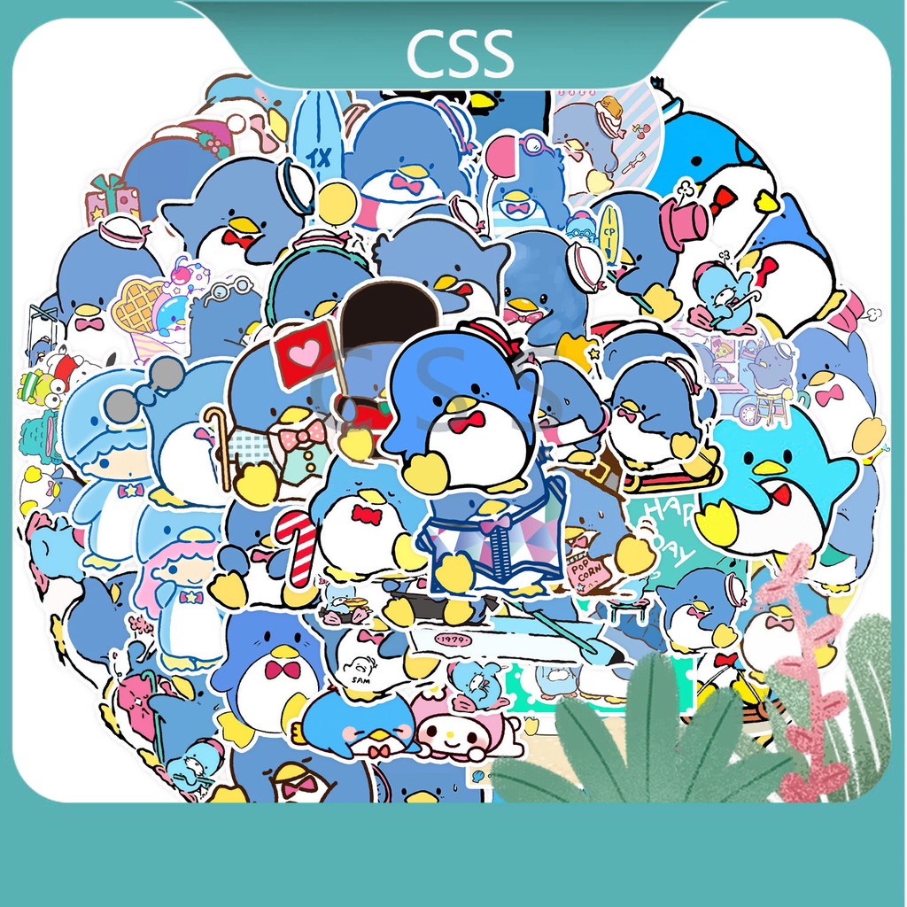CSS.50Pcs/Pcs Tuxedosam Cute Graffiti Waterproof Sticker DIY Notebook ...
