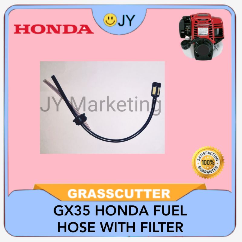 Fuel Hose With Filter Fits for GX35 Honda 4 stroke grasscutter Shopee
