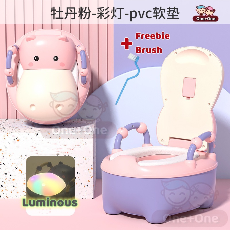 Duck Design Potty Trainer Toilet Portable Baby Toilet Potty Training